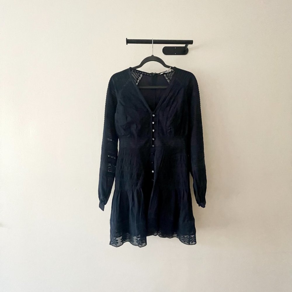 Veronica Beard Blue Cotton Dress, size 4